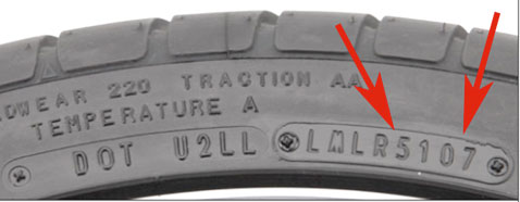 Tire Serial Number